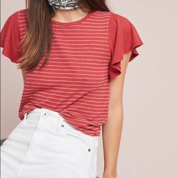 Anthropologie tla striped tee shirt - Picture 2 of 7
